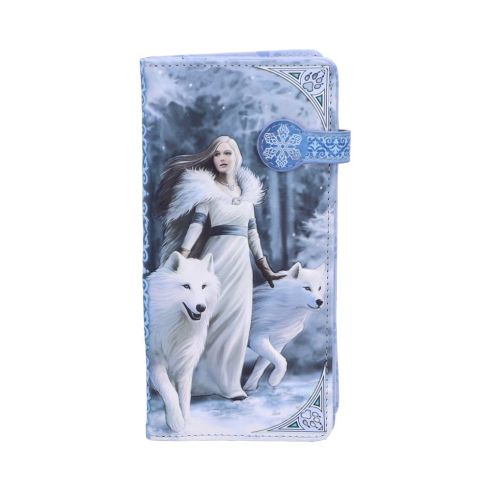 Winter Guardians Embossed Purse (AS) 18.5cm Wolves Back in Stock
