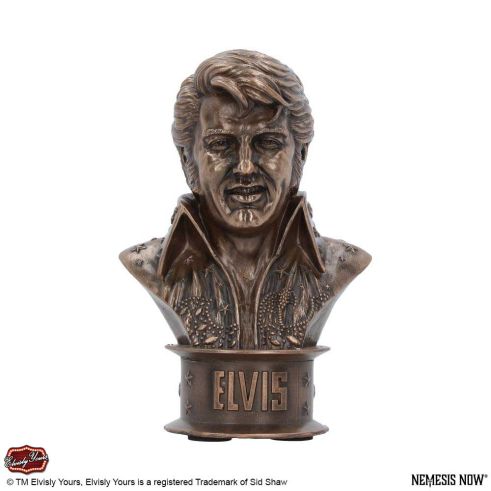 Elvis Bust (Small) 18cm Famous Icons Gifts Under £100