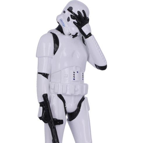 Nemesis Now Stormtrooper Wine Bottle Holder - Officially Licensed Star Wars Figurine, Hand-Painted Resin Decor - View #4