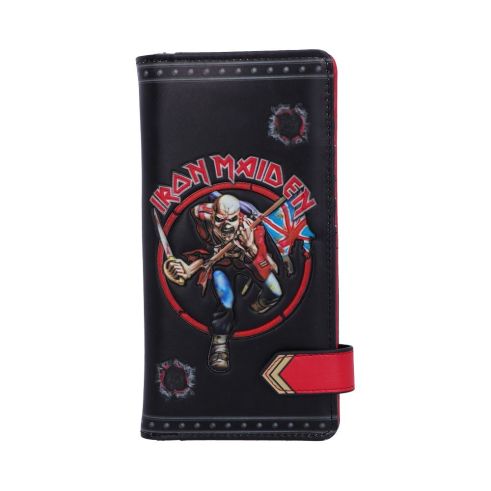 Iron Maiden Embossed Purse Band Licenses Flash Sale Artists & Rock Bands