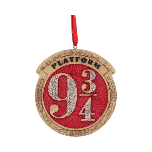 Harry Potter Platform 9 3/4 Hanging Ornament 8.2cm Fantasy Gifts Under £100