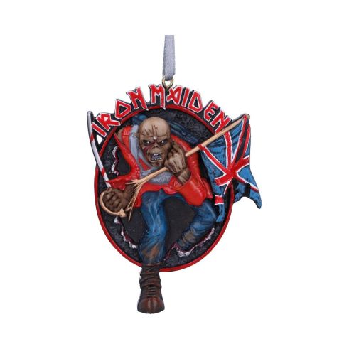 Iron Maiden The Trooper Hanging Ornament 8.5cm Band Licenses Back in Stock
