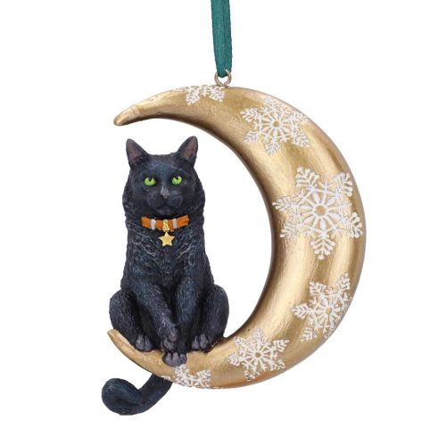 Moon Cat Hanging Ornament (LP) 9cm Cats Gifts Under £100