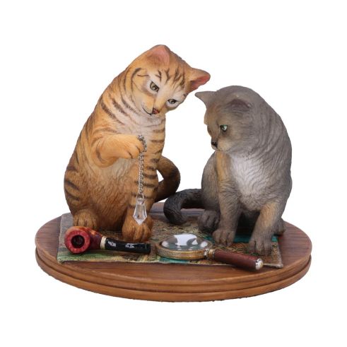Purrlock Holmes (LP) 10.5cm Cats Gifts Under £100