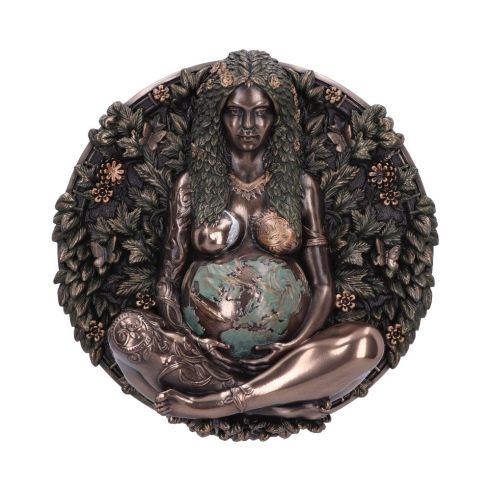 Mother Earth Wall Plaque 15cm History and Mythology Gifts Under £100