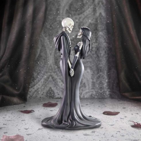 Figurine Gothique "Emotional Support Grim Reaper" (Faucheuse) - Résine Détaillée - Décoration Bureau Et Collection - 6