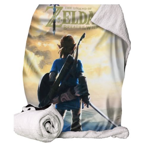 The Legend of Zelda Breath of the Wild Throw 150cm Gaming Out Of Stock