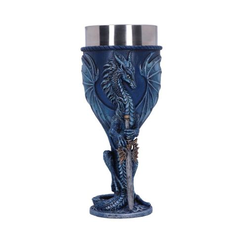 Sea Blade Goblet by Ruth Thompson 17.8cm Dragons Back in Stock