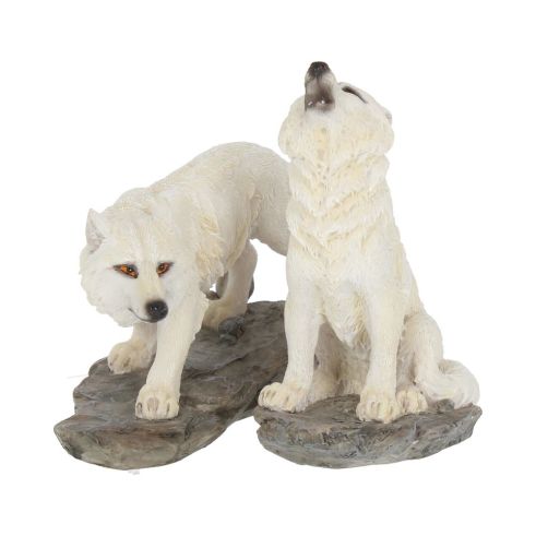 Before the Chase (Set of 2) 9.8cm Wolves Stock Arrivals