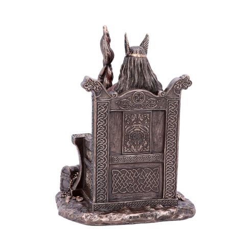 Nemesis Now Statuetta Frigga Dea Della Saggezza Norrena - 19 Cm - Finitura Bronzo, Resina Dipinta A Mano