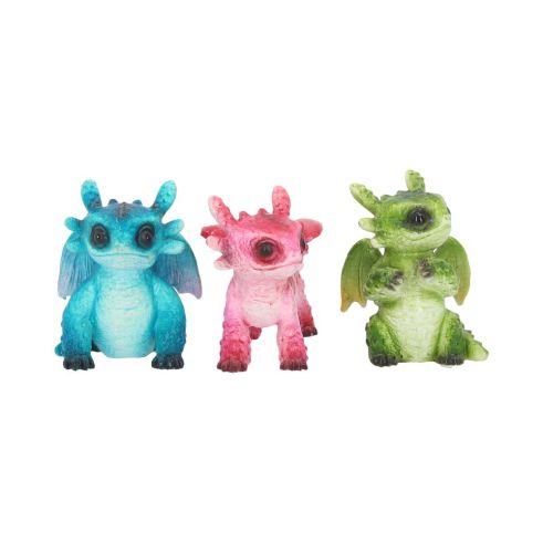 Tiny Dragons (Set of 3) 6.5cm Dragons Dragon Figurines