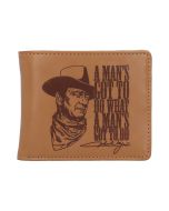 John Wayne Wallet (JW) Cowboys & Wild West Gifts Under £100