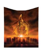 Solstice Throw (AS) 160cm Dragons Flash Sale Artists & Rock Bands