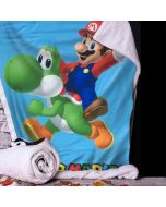 Super Mario - Mario and Yoshi Throw 100*150cm Gaming Gifts Under £100