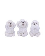 Three Wise Westies 8cm Dogs Back in Stock