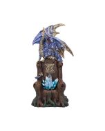 Sapphire Throne Protector 26cm Dragons Dragon Figurines