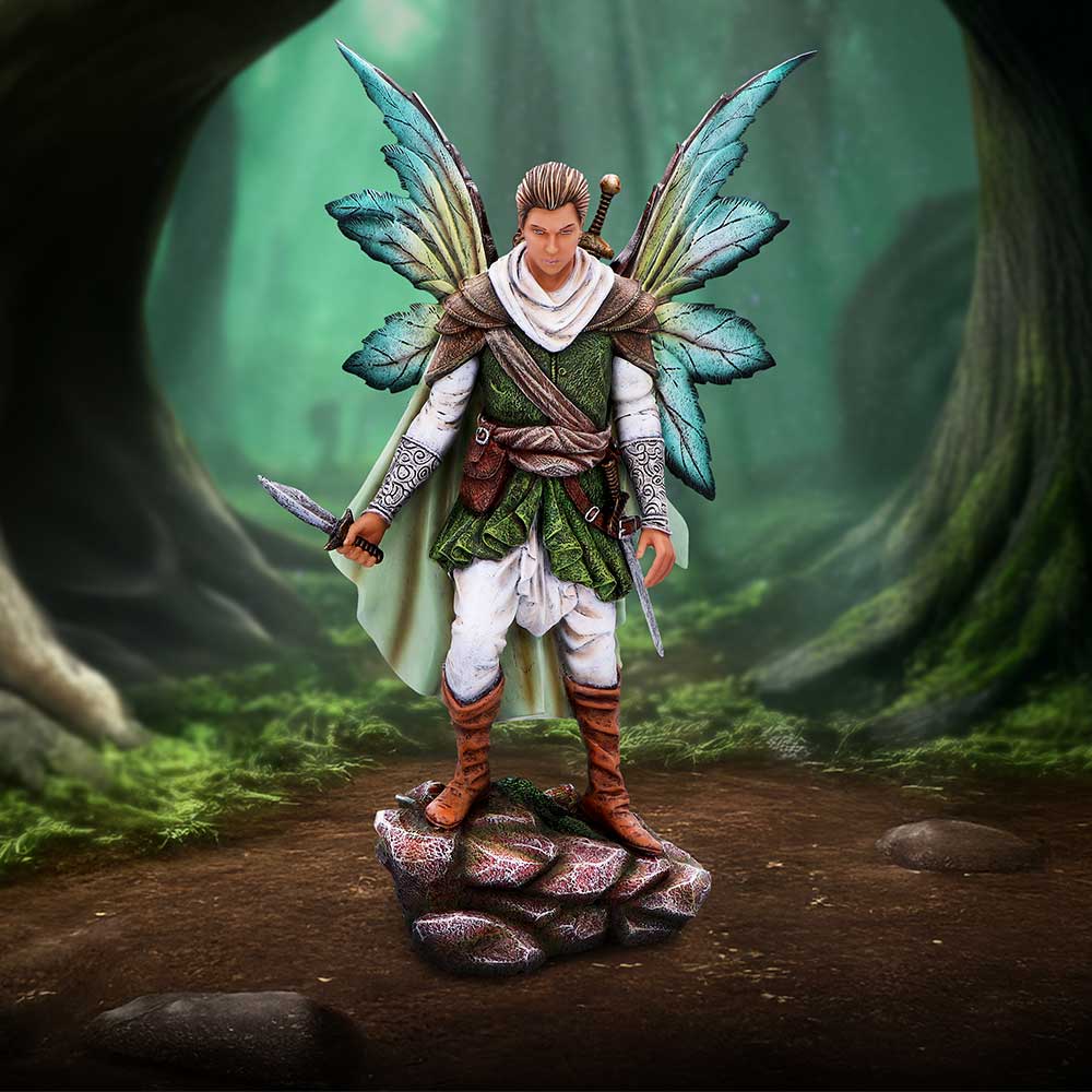 Caspian  Enchanting Forest Fairy with Majestic Wings