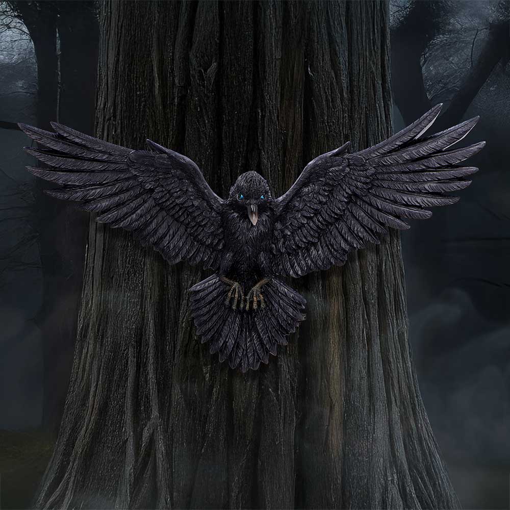 Flight of the Raven Wall Hanging Decoration