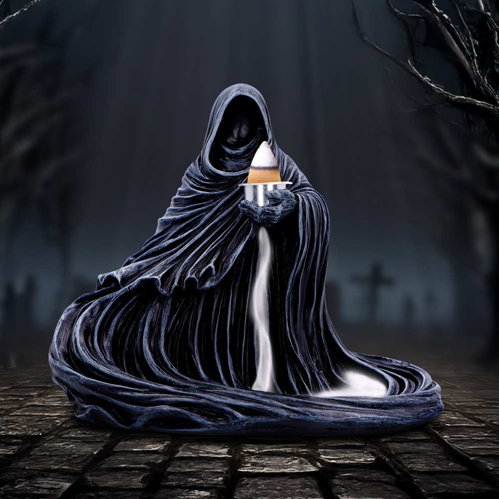 The Last Scent Backflow Incense Burner - Gothic Reaper