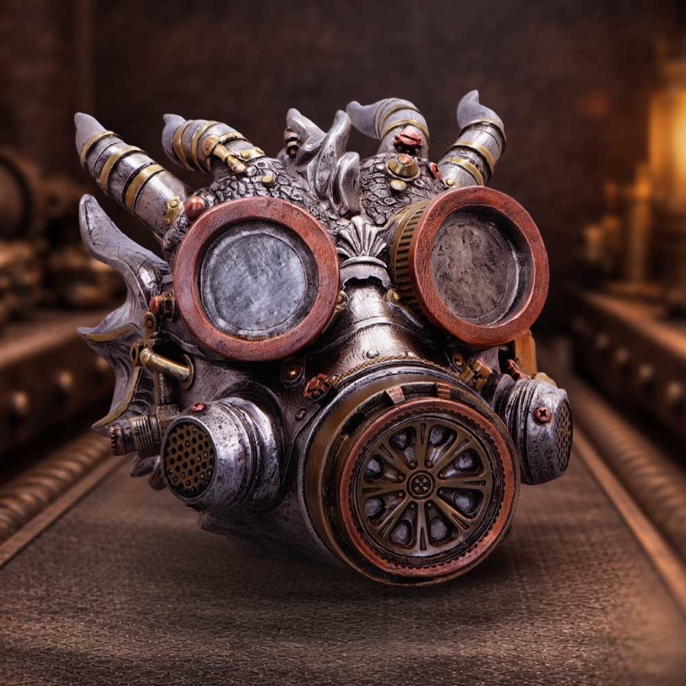 Steampunk Masked Sentinel 14cm